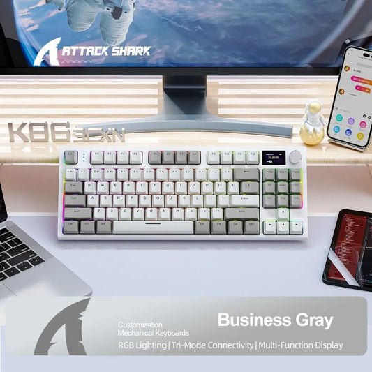 K86 Wireless Hot-Swappable Mechanical Keyboard