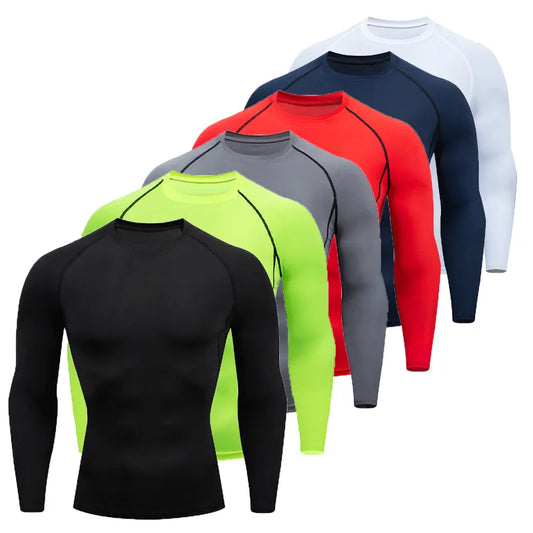 Men Workout Long Sleeve T- shirt