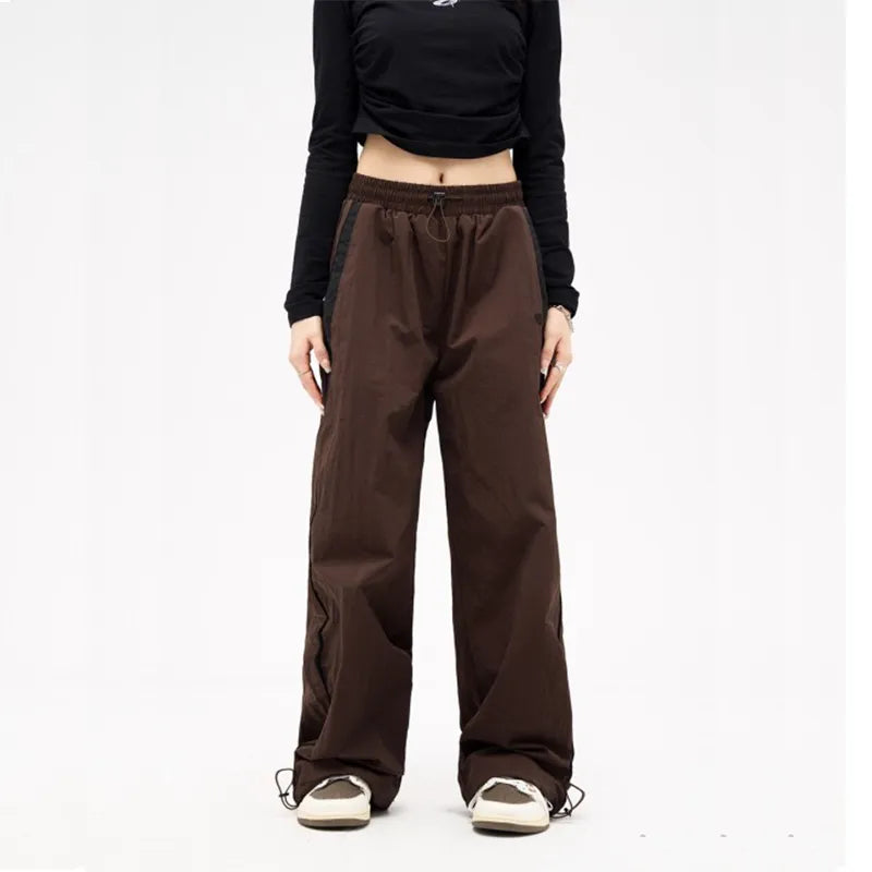 Loose Drawstring Trousers